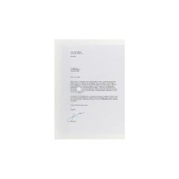 Office Depot A4 fekvő 5db/cs áttetsző fehér irattasak