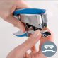 Leitz 5548 elöltöltős kézi ezüst/kék fűzőgép
