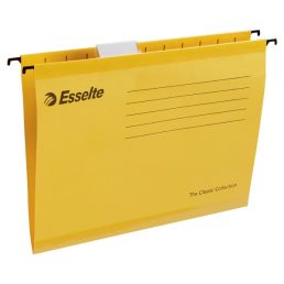 Esselte Pendaflex A4 standard 25db/cs sárga függőmappa