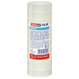   Tesa 58568 Basic 33mx15 mm 10 db/csomag átlátszó ragasztószalag