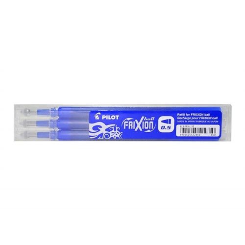 Pilot Frixion 0,5mm 3db-os kék rollertoll betét