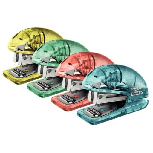 Esselte Colour'Ice mini áttetsző kék tűzőgép