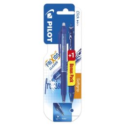   Pilot Frixion Clicker 1db-os kék radírozható rollertoll + Acroball kék golyóstoll
