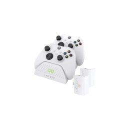   Venom VS2871 Xbox Series X & S fehér dupla töltőállomás + 2db akkumulátor