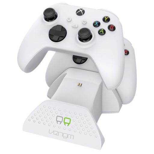 Venom VS2871 Xbox Series X & S fehér dupla töltőállomás + 2db akkumulátor