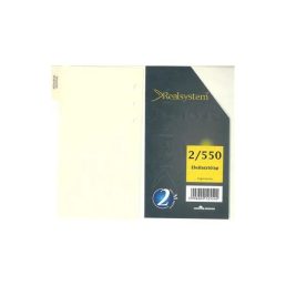   Realsystem 2/550 elválasztó lap gyűrűs naptár kiegészítő