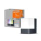   Ledvance Smart+ WiFi Cube Wall okos lámpa sötét szürke, színváltós okos,  vezérelhető intelligens lámpatest