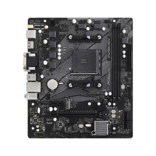ASRock A520M-HDV AMD A520 SocketAM4 mATX alaplap