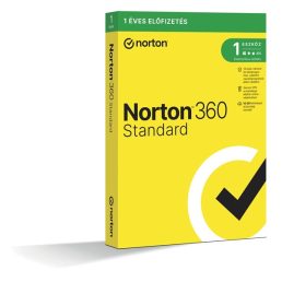   Norton 360 Standard 10GB HUN 1 Felhasználó 1 gép 1 éves dobozos vírusirtó szoftver