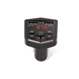   Maxlife TF-0020 5V/3,1A Bluetooth/2xUSB/microSD fekete szivargyújtó töltő