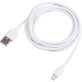 Akyga 1,8m USB-A - Lightning fehér kábel