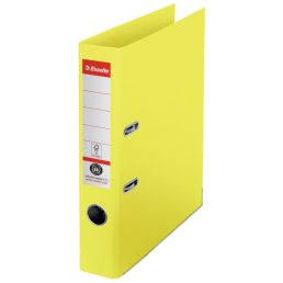  Esselte No.1 A4 50 mm sárga 100%-ban újrahasznosított kartonból iratrendező