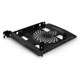   Axagon RHD-P25 3,5"vagy PCI slotba 2x2,5" fekete SSD / HDD beépítő keret