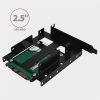 Axagon RHD-P35  1x3,5" és 2x2,5" fekete SSD / HDD beépítő keret PCI slotba