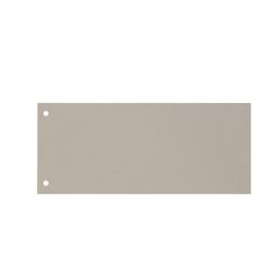 Office Depot 100db/cs 10,5x24 cm szürke elválasztócsík