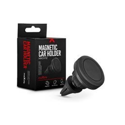   Maxlife TF-0051 univerzális szellőzőrácsba illeszthető mágneses fekete autós telefon tartó
