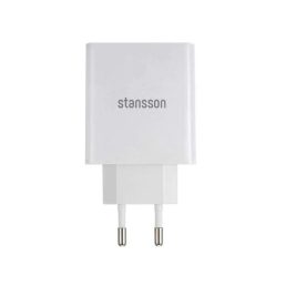   Stansson CH-200-W 2,1A univerzális fehér hálózati töltő