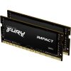 Kingston 16GB/3200MHz DDR-4 (Kit of 2) FURY Impact (KF432S20IBK2/16) notebook memória