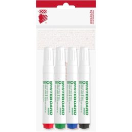   ICO 11 XXL Whiteboard Z4 antibakteriális 4 különféle színű táblamarker