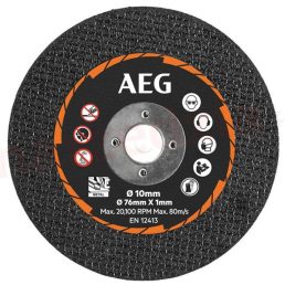   AEG AAKMMMC05 18 V 5 db-os Subcompact multidaraboló fém vágótárcsa szett