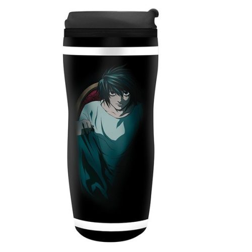 Death Note "L" 355ml műanyag utazó bögre