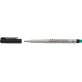 Faber-Castell 152699 non-permanent M fekete rostirón