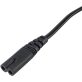 Akyga "nyolc" 3m Europlug CEE 7/16 - IEC C7 SN-14 piskóta tápkábel