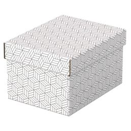 Esselte Home S méret 3db/csomag fehér tárolódoboz