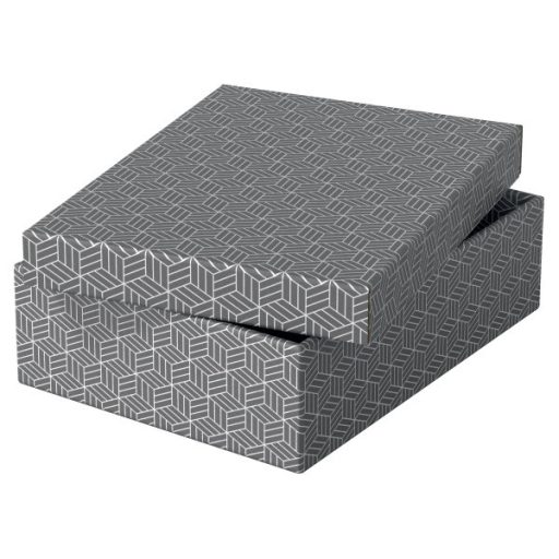 Esselte Home 3db/csomag szürke ajándék/tárolódoboz