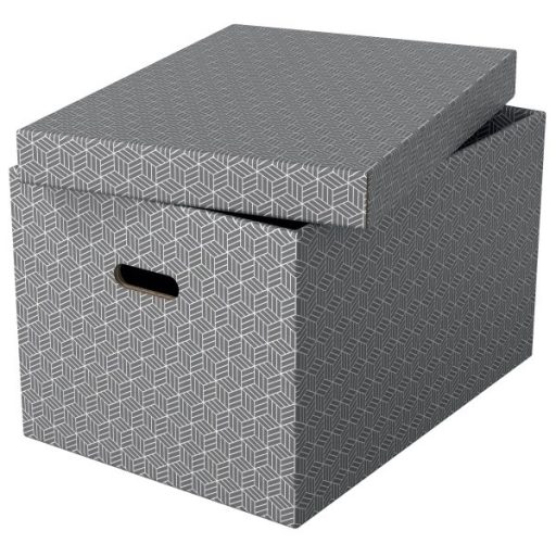 Esselte Home L méret 3db/csomag szürke tárolódoboz