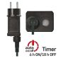   Emos D4AN04 8m/80LED/kül-beltéri/időzítős/meleg/hideg fehér karácsonyi LED fényfüzér