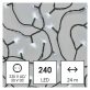   Emos D4AC10 24m/240LED/kül-beltéri/hideg fehér karácsonyi LED fényfüzér