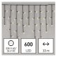   Emos D4CW03 10m/600LED/kül-beltéri/meleg fehér/jégcsap karácsonyi LED fényfüggöny