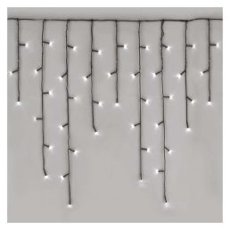   Emos D4CC03 10m/600LED/kül-beltéri/hideg fehér jégcsap karácsonyi LED fényfüggöny