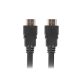 Lanberg 1m HDMI apa - apa fekete kábel