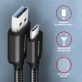   Axagon BUCM3-AM10AB USB-C 3.2 Gen 1 -  USB-A 1 m fekete kábel