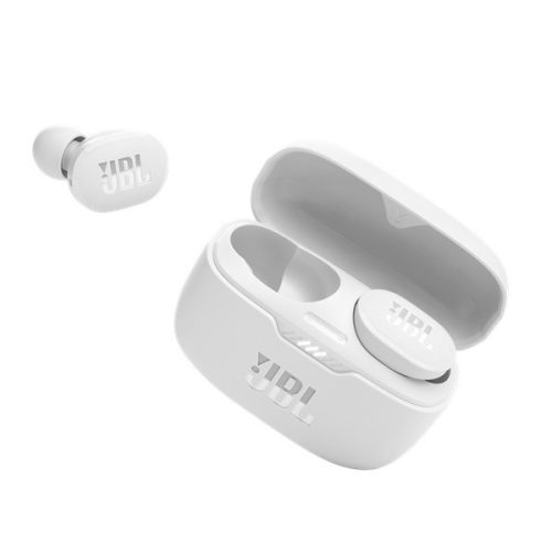 JBL Tune T130 True Wireless Bluetooth aktív zajszűrős fehér fülhallgató