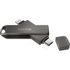 Sandisk 128GB USB C/Apple Lightning iXPAND LUXE Fekete (186553) Flash Drive