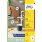 Avery 6229-10 fehér 80mm 10 ív univerzális címke köretikett