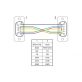   Delock 87785 2m RS-232 D-Sub 9 anya - anya CTS/RTS auto soros kábel