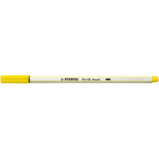 Stabilo Pen 68 brush citromsárga ecsetfilc