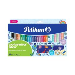   Pelikan Colorella S. C302 filctoll 24db-os (18+ 6db pasztell) + sablon