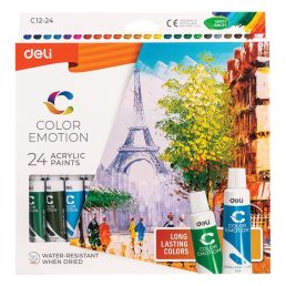   Deli Color Emotion (gouache) 12ml 24db/csomag tempera készlet