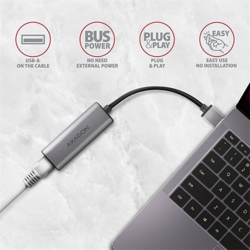 Axagon ADE-25R Type-A USB 3.2 - Gigabit Ethernet adapter