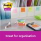   Post-it Super Sticky Carnival 76x76mm  90lapos 4+2db  vegyes jegyzettömb