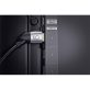   Oehlbach 137 Easy Connect HS. 40 1,44m fekete HDMI kábel ethernettel