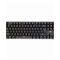 White Shark COMMANDOS GK-2106B/BL-HU fekete mechanikus magyar (blue switch) gamer billentyűzet