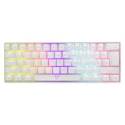  White Shark SHINOBI GK-2022W/BL-HU fehér mechanikus (blue switch) gamer billentyűzet