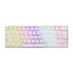 White Shark SHINOBI GK-2022W/BL-HU fehér mechanikus (blue switch) gamer billentyűzet