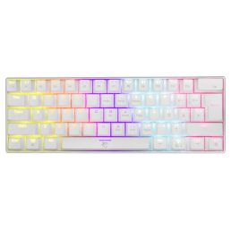  White Shark SHINOBI GK-2022W/R-HU fehér mechanikus(red switch)gamer billentyűzet